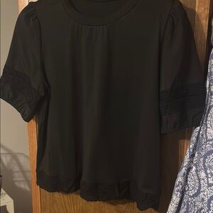Elegant Black Women's Top